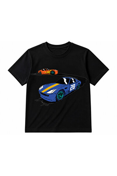 VODEXA Μπλουζάκι Unisex Oversize με στάμπα RACEWAY, 100% βαμβακερό, άνετη εφα...