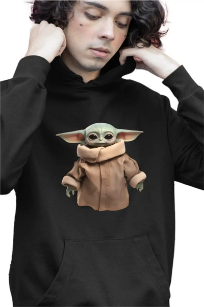 OEM Παιδικό Φούτερ για Αγόρια Baby Yoda Grogu Mandalorian Star Wars