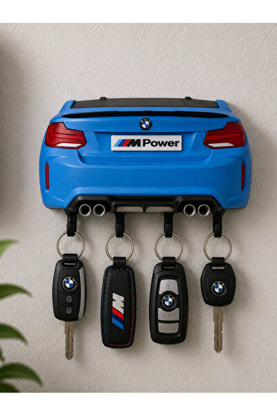 bambam 3d M2 Modern Key Holder in the Shape of a Wall Hanger