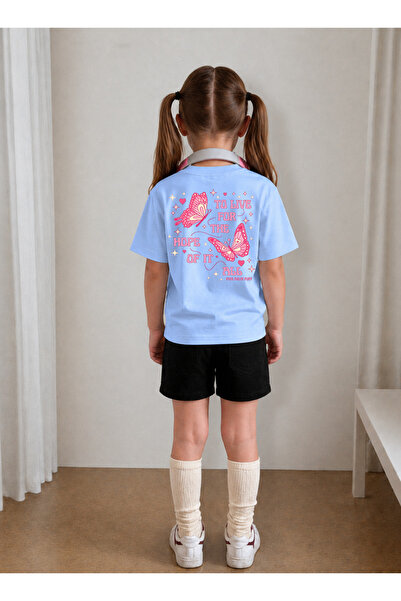 LORVEX Shorts - T-Shirt Set for Girls, Summer Cotton Comfortable Fit Printed ...