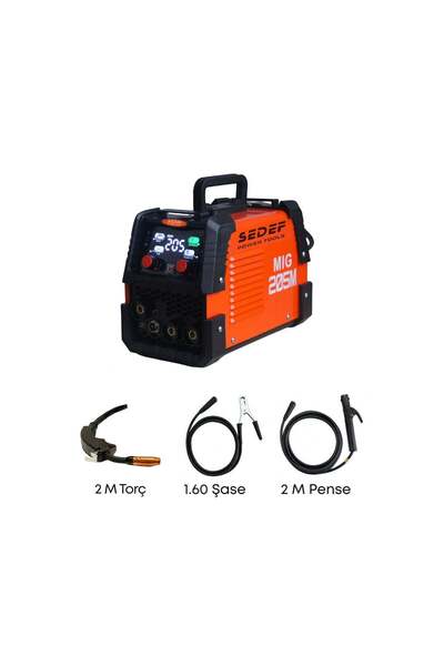 sedef power tools MASTERMAN TÜPSÜZ GAZALTI İNVERTER KAYNAK MAKİNASI 26407