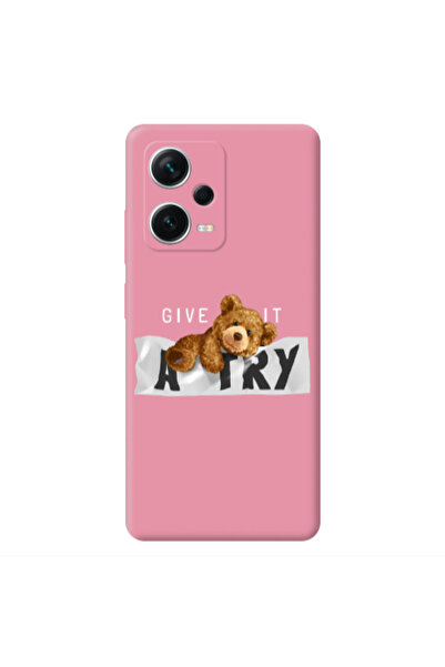 Other Xiaomi Poco X5 Give me Pink Colored Silicone TPU Θήκη
