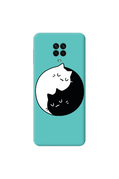 Other Xiaomi Redmi Note 9 Pro Bundle of love Turquoise Colored Silicone TPU Θήκη