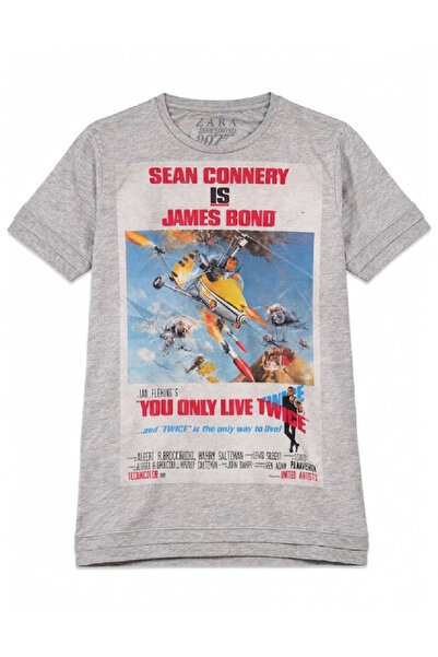 Evendi T-Shirt - Γκρι - Χαλαρή εφαρμογή