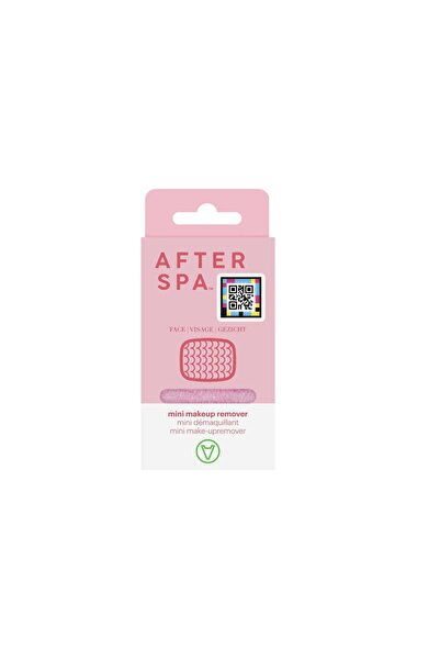 AFTERSPA Travel Size Towel for makeup removal, pink color, Face, Afterspa, 1 ...