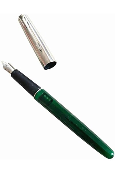 Parker Reflex Fountain Pen, Transparent Green