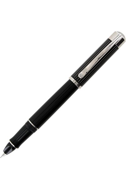 Pelikan قلم حبر جاف دكتوس باللونين الأسود والفضي R3100-958942