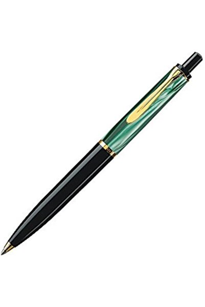 Pelikan Elegant Retractable Ballpoint Pen with Ballpoint Tip, Vert Marbre Col...