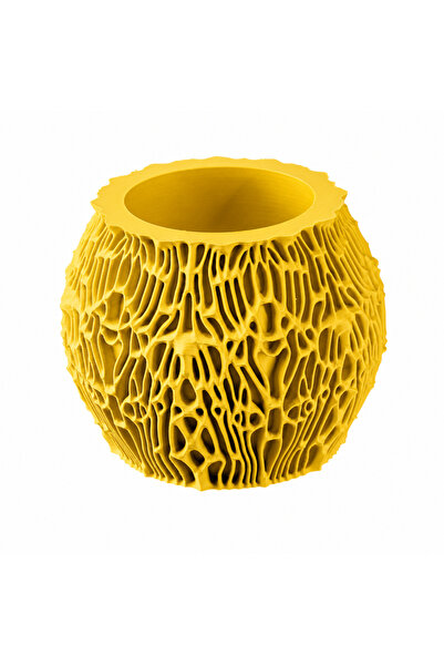 PrintForge Vaza Terra, PrintForge®, printata 3D, 15x15x15 cm, fabricata din P...