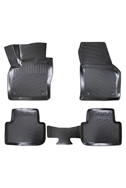 Umbrella Set de covorașe auto din cauciuc tip tavă pentru VW Tiguan II (AD) 2...