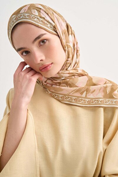 carell Rosalie Aria Viscose Shawl Beige