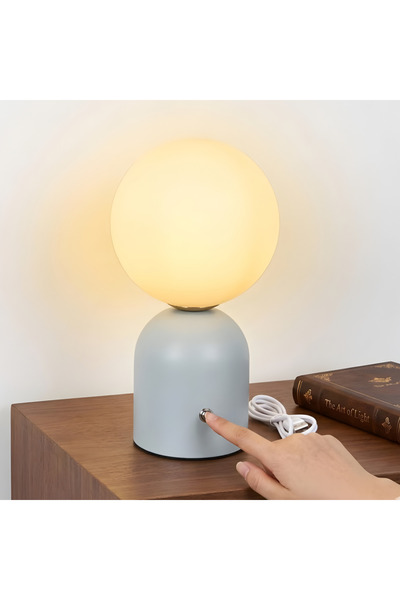 Generica Rechargeable Led Ball Head Lamp in Grey – Versatile Lighting for Sma...