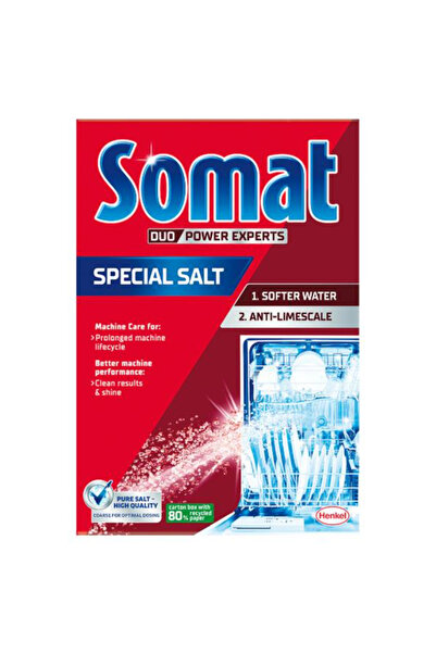 Somat Sare Dedurizanta pentru Masina de Spalat Vase - Special Salt, 1500 g