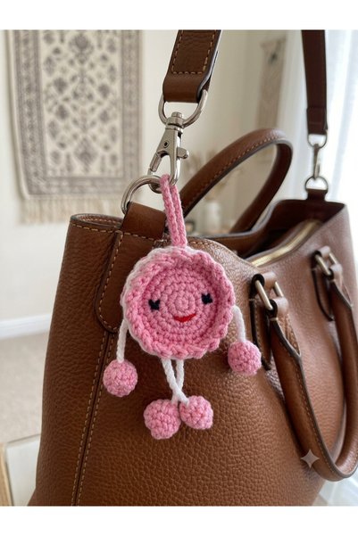 FLY LIFE Hand-Knitted Amigurumi Keychain / Bag Charm