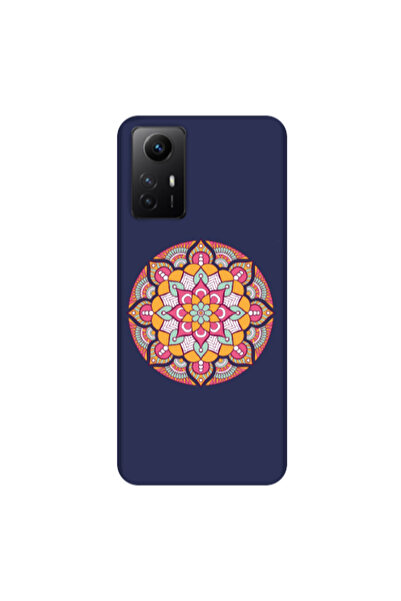 Other Xiaomi Redmi Note 12s Mandala D103 Dark blue Colored Silicone TPU Θήκη