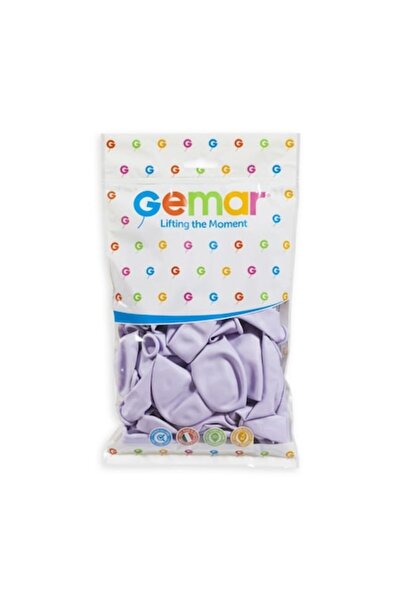 GE.MA.R srl - Italy Set 100 baloane din latex, G 110, Lila baby