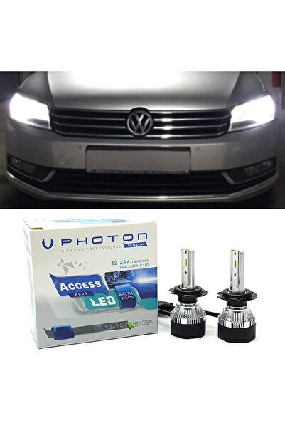 Photon Vw Passat B7 Led Xenon Sis Farı Ampulü H8 Access Yeni Seri Beyaz