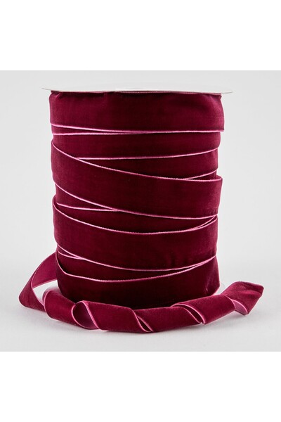OEM Banda Catifea Roșie 2.5 cm 45.72 m