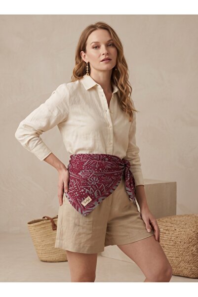 tuaipek Nomad Pattern 94X94Cm Viscose Modal Scarf
