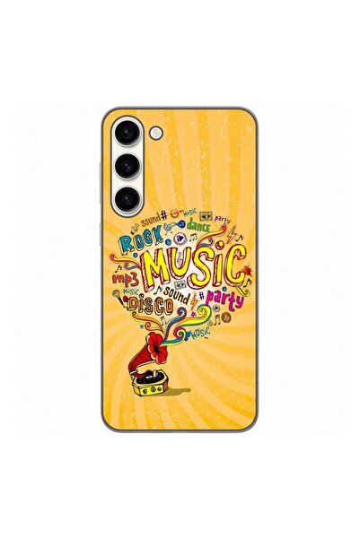 OEM Husa compatibila cu Samsung Galaxy S23 Plus Silicon Gel Tpu Model Muzica ...