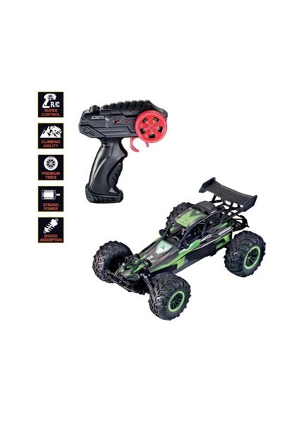 Jumbo Mașină cu telecomandă Vanguard Negru Verde 1:10 / 2.4 GHz