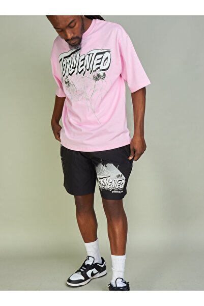 Joetsu Unisex Oversize Σετ με Σορτς και Κοντομάνικο T-shirt, Άνετη Εφαρμογή, ...
