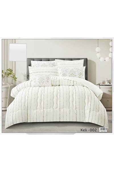 BIET ALMAFROSHAT New High-End Jacquard Brocade Quilted Bedding Set 7 Pieces