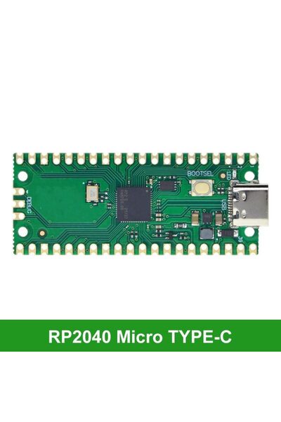 Generic Raspberry Pi Pico χωρίς Headers (USB-C)