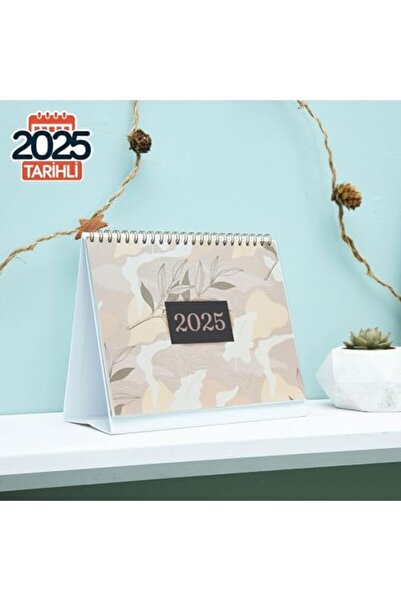 Yıldızan edl shop تقويم طاولة 2025 بتصميم زهري edl shop 1290799