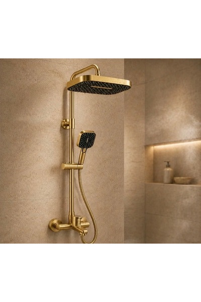 emiryapı MAT GOLD ROBOT DUŞ SETİ BANYO BATARYASI
