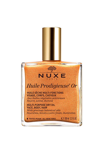 Nuxe Huile Prodigieuse Or, Ξηρό Ενυδατικό Λάδι με Χρυσαφένια Λάμψη, 100ml