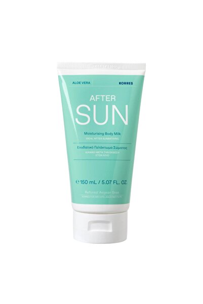 korres After Sun Moisturising Body Milk Aloe Vera 150ml