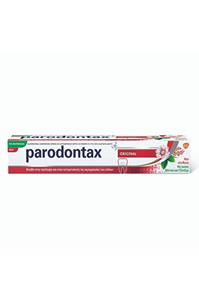 Parodontax Original Οδοντόκρεμα με Γεύση Μέντας και Τζίντζερ 75ml