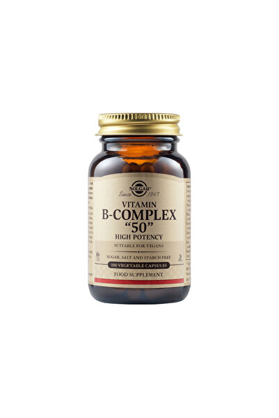 Solgar B-Complex "50" 100 φυτικές κάψουλες