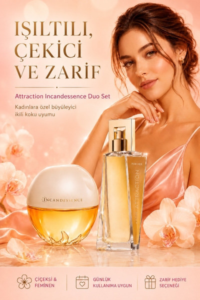 AVON Incandessence Attraction Duo Set