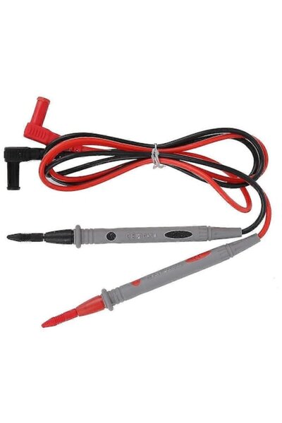 OEM Set 2 bucăți Sonde multimetru 1000V 20A, Cupru placat cu aur, Cablu silic...