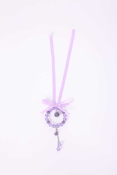 HIGHWAY Crystal Car Rearview Mirror Hanging Ornament - Luxury Diamond Rhinest...