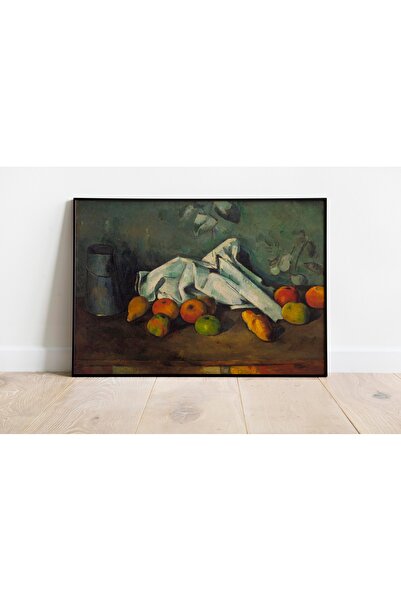 Pegziz Pictură de Paul Cézanne: Grupul de vaci cu lapte și mere |   Decor de ...
