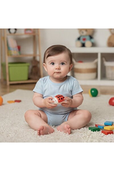 Oxygen Κουδουνίστρα πασχαλίτσα από την 1+ Plan Toys