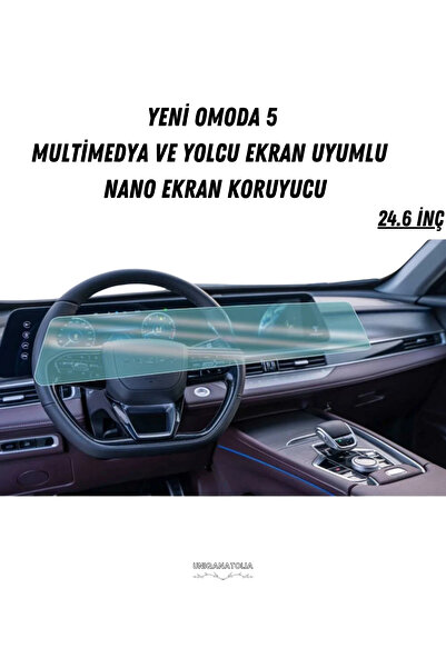 UniqAnatolia واقي شاشة نانو جديد متوافق مع شاشات الوسائط المتعددة وشاشات الرك...