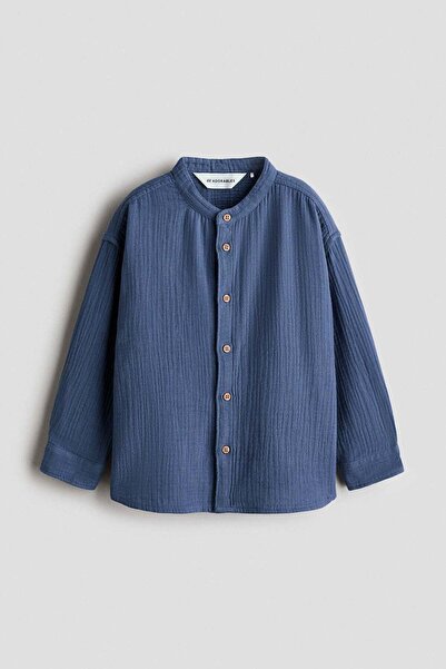 H&M Cotton muslin shirt