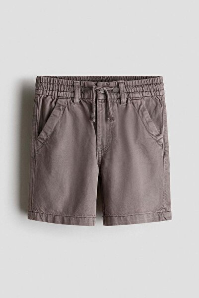 H&M شورت من القطن المائل