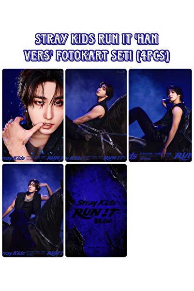 Sntay STRAY KİDS FOTOKART SETİ Han 'Run it bias vers'