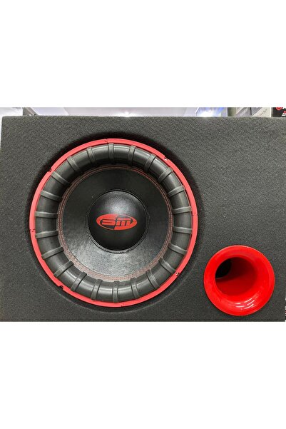 FTH SOUND 30 CM KABİNLİ SUBWOOFER BAS 1400 WATT 300 WATT RMS SPL KÖRÜK KIRMIZ...