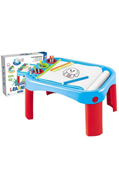 ToyMarkt Τραπέζι Σχεδίασης 2-σε-1 με Σετ Ρολών Χαρτιού=27 τεμάχια 46x33x7.5εκ...