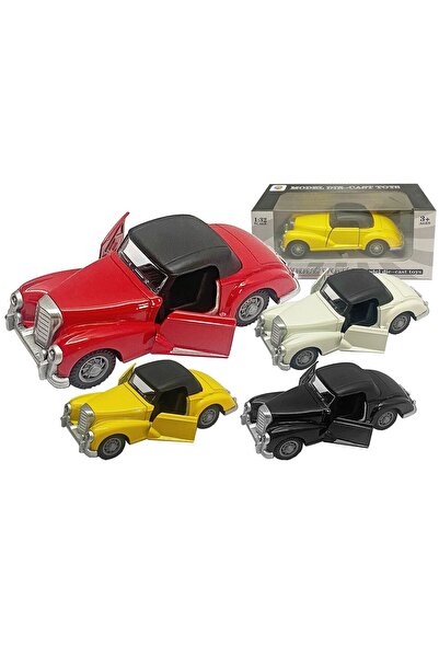 ToyMarkt Κλασικό Mercedes χυτό με μηχανισμό οπισθέλκουσας κίνησης 1:32 16x7x6...