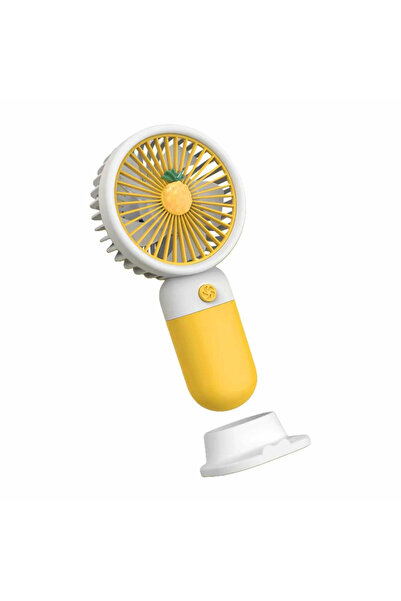 MC Micostore Мини преносим вентилатор със стойка, USB презареждаем, безшумен,...