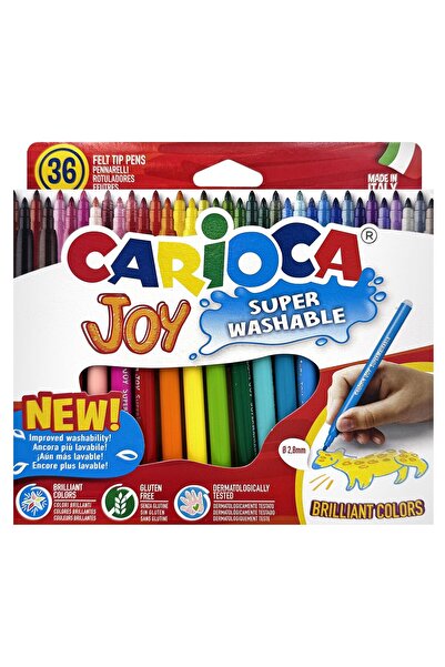 carioca Μαρκαδόροι Joy 2.8mm σετ=36 χρώματα 40616