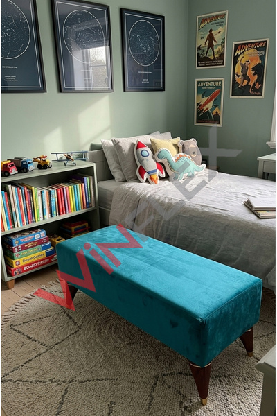 WİNFLEX DEKORATİF DİKDÖRTGEN PUF – (38 X 100CM)