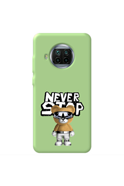 Other Xiaomi Mi 10T Lite Never stop Light Green Colored Silicone TPU Θήκη